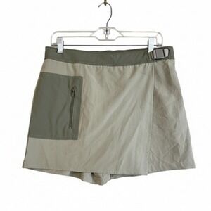 Sierra Designs Shorts Womens M Olive Green Elastic Waist Lightweight Quick-Dry